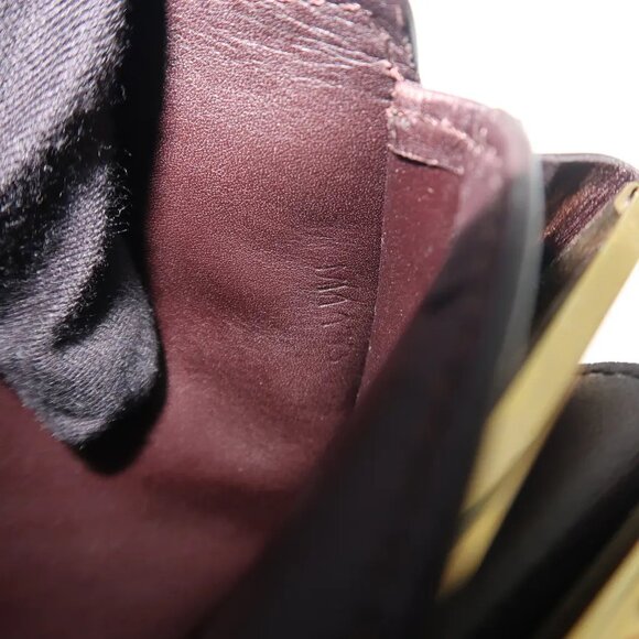 Louis Vuitton Burgundy Monogram Patent Leather Wallet 330-041025 - Picture 11 of 12